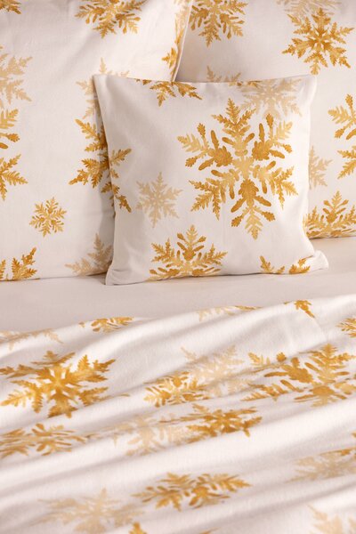 Povlečení Gold Sparks Flanel premium 1x 140/200, 1x 70/90
