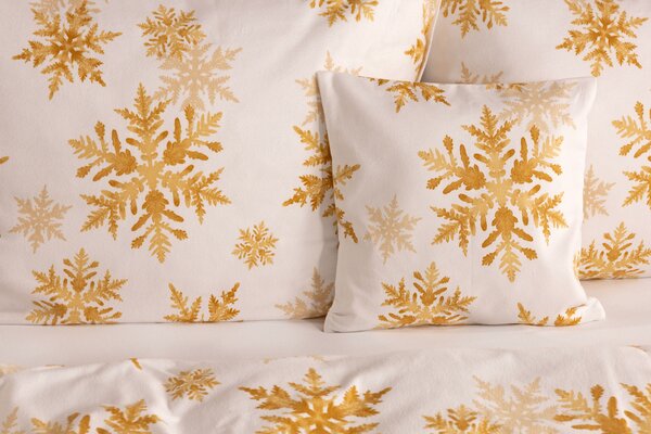 Povlečení Gold Sparks Flanel premium 1x 140/200, 1x 70/90