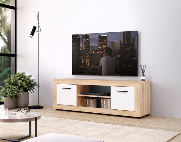 TV díl LUNA bílá/sonoma