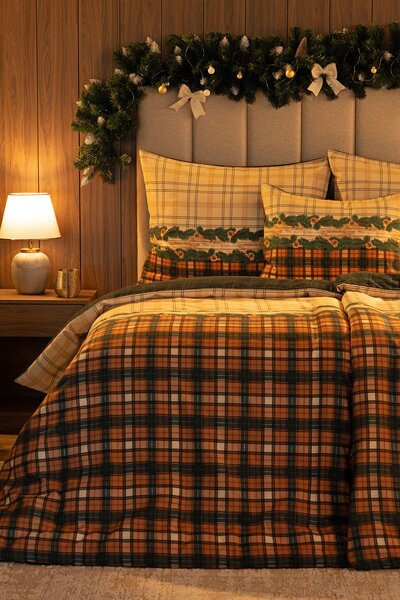 Povlečení Nordville Flanel premium 1x 140/200, 1x 70/90