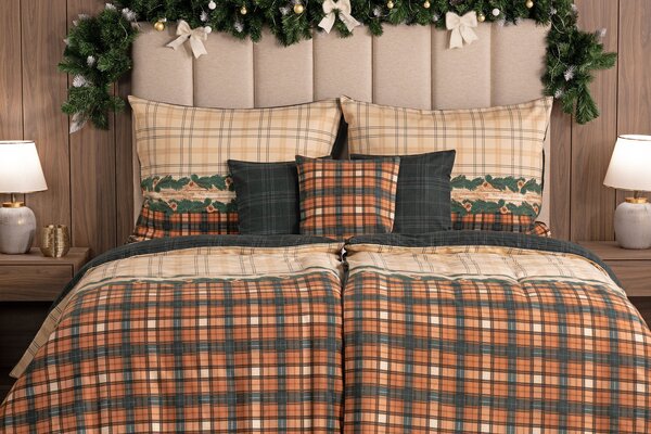 Povlečení Nordville Flanel premium 1x 140/200, 1x 70/90