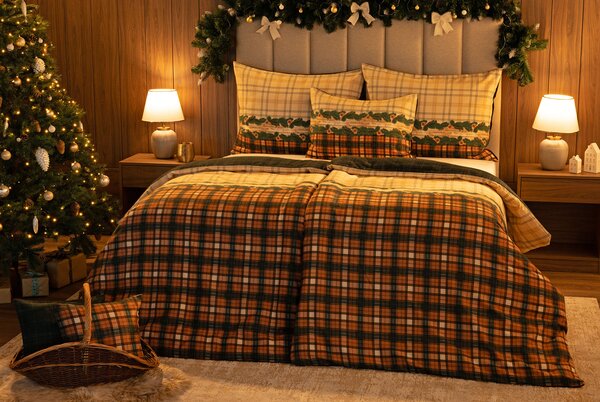 Povlečení Nordville Flanel premium 1x 140/200, 1x 70/90