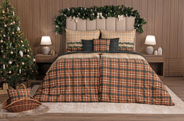 Povlečení Nordville Flanel premium 1x 140/200, 1x 70/90