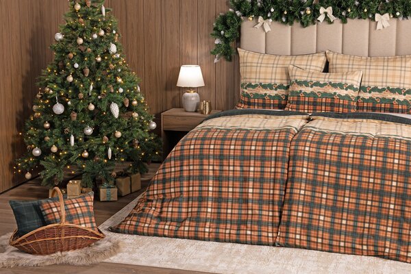 Povlečení Nordville Flanel premium 1x 140/200, 1x 70/90