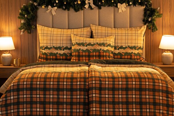 Povlečení Nordville Flanel premium 1x 140/200, 1x 70/90