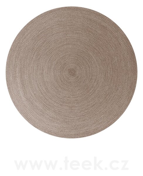 Limited Edition Venkovní koberec Poolside Circle, Limited Edition, kulatý 200 cm, lem standardní, barva dle vzorníku