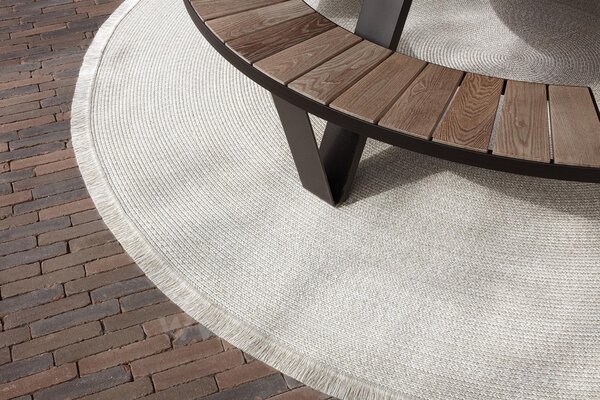 Limited Edition Venkovní koberec Poolside Circle, Limited Edition, kulatý 200 cm, lem standardní, barva dle vzorníku