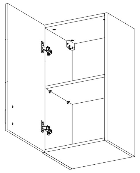 Sycylia | horní skříňka G30 | LEVÁ | andersen