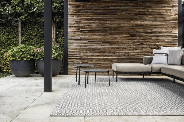 Limited Edition Venkovní koberec Terrazza, Limited Edition, obdélníkový 210x300 cm, lem dle specifikace, barva dle vzorníku