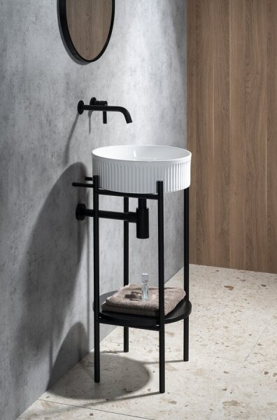 Sapho - Umyvadlo na desku PICOBELLO pr. 37 cm keramika/bílá