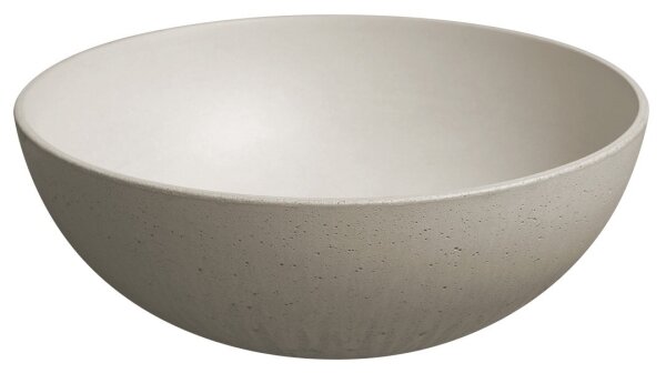 Sapho - Umyvadlo na desku FORMIGO pr. 39 cm beton/písková