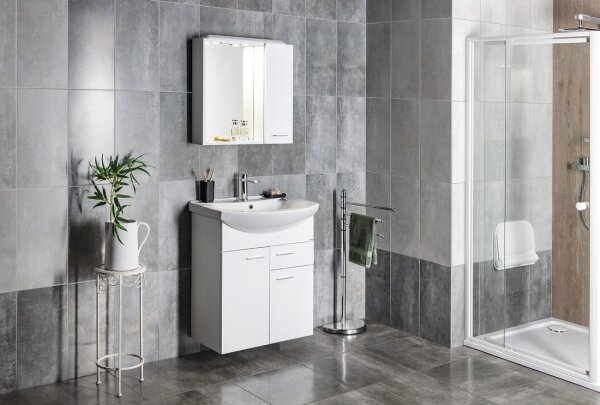 Aqualine - Zápustné umyvadlo ZERO 65x46 cm keramika/bílá