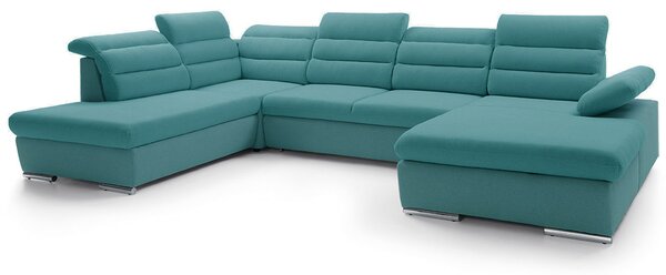 Sedací souprava GRECO II U | 230x356x194 | rozkládací + úložný prostor | VÝBĚR TKANIN