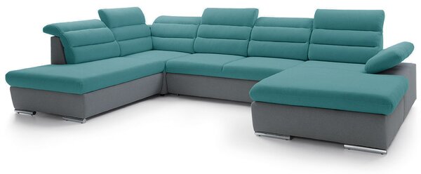Sedací souprava GRECO II U | 230x356x194 | rozkládací + úložný prostor | VÝBĚR TKANIN