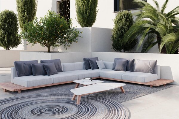 Limited Edition Venkovní koberec Levante, Limited Edition, obdélníkový 200x250 cm, standardní lemování, barva dle vzorníku