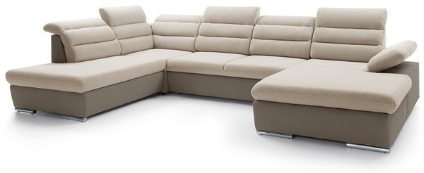 Sedací souprava GRECO II U | 230x356x194 | rozkládací + úložný prostor | VÝBĚR TKANIN