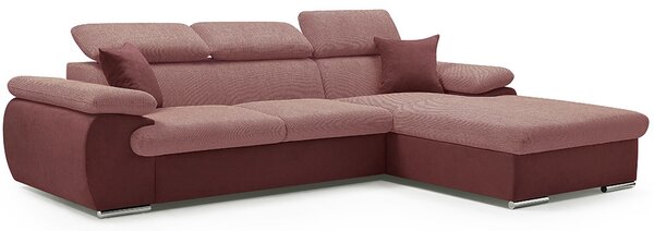 Sedací souprava COOL | 281x191 cm | rozkládací + úložný prostor | PRAVÁ | VÝBĚR TKANIN