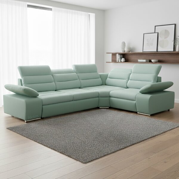 Sedací souprava Korfu mini | PRAVÁ | 296x225 cm | rozkládací, bez úložného prostoru | VÝBĚR TKANIN