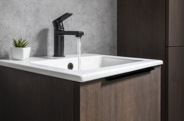 Sapho - Umyvadlová baterie KAI 15 cm matná černá