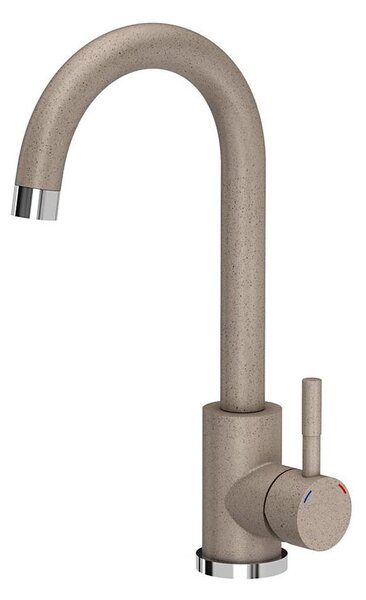 Samona - Dřezová baterie 32 cm granit/béžová