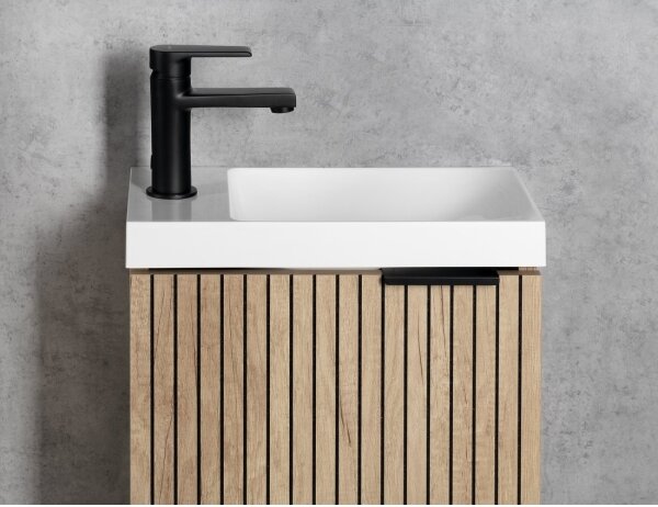 Sapho - Umyvadlová baterie KAI 15 cm matná černá