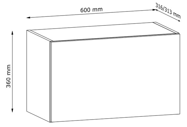 Kuchyňská linka LANGEN au | 240 cm | S ÚCHYTY | artisan