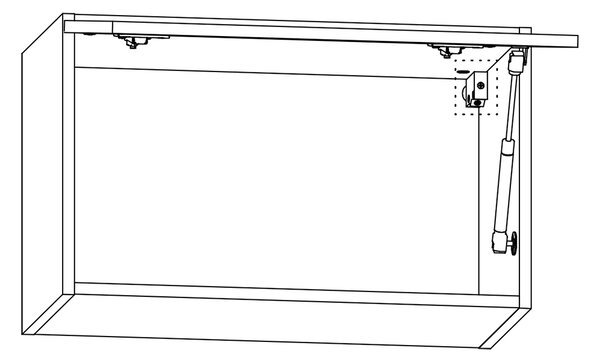 Kuchyňská linka LANGEN au | 240 cm | S ÚCHYTY | artisan