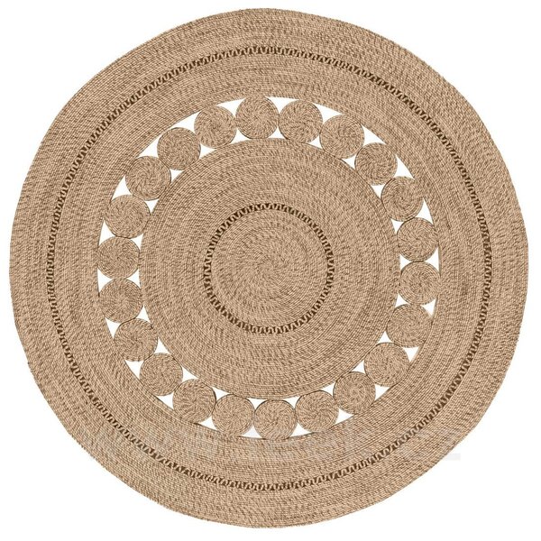 Limited Edition Venkovní koberec Orbit, Limited Edition, kulatý 250 cm, standardní lemování, barva dle vzorníku