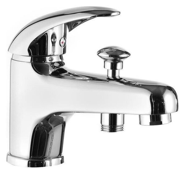 Aqualine - Umyvadlová baterie s přepínačem KASIOPEA 17 cm lesklý chrom