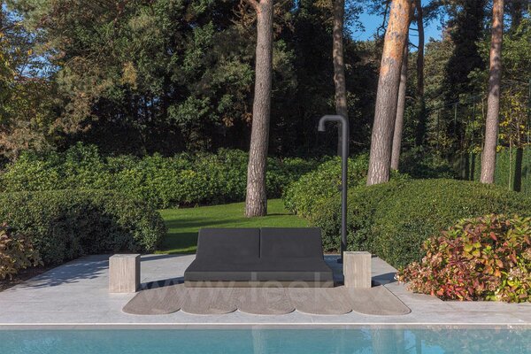 Limited Edition Venkovní koberec Poolside Serpentine, Limited Edition, organický tvar 200x300 cm (5 x module 1), barva dle vzorníku