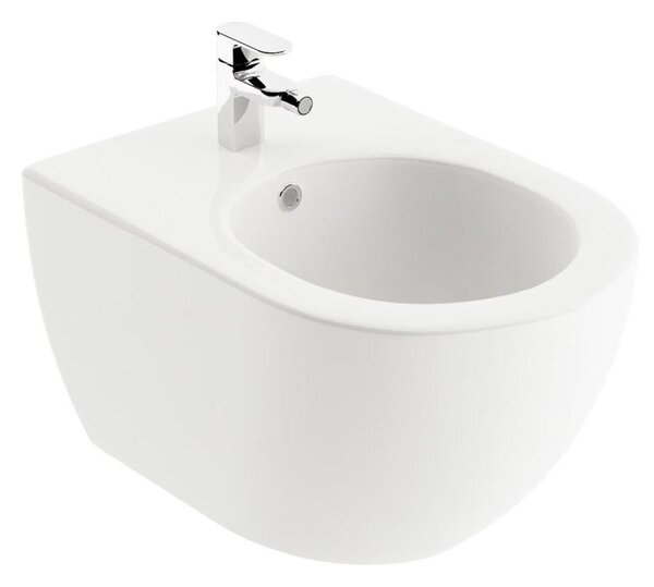 Ravak X01517 - Závěsný bidet UNI CHROME keramika/bílá