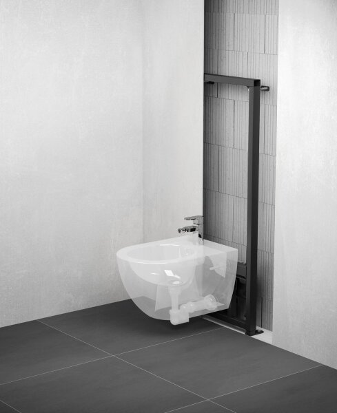 Ravak X01517 - Závěsný bidet UNI CHROME keramika/bílá