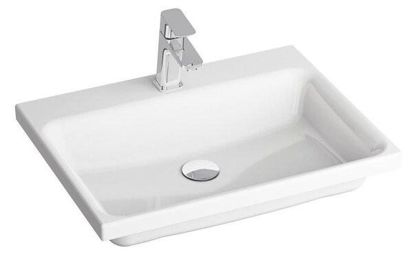 Ravak XJX01260001 - Zápustné umyvadlo COMFORT 60x46 cm keramika/bílá
