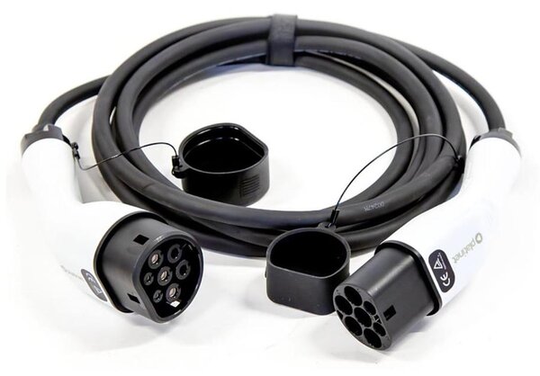 Nabíjecí kabel pro elektromobily typu 2 5m 7,4kW 32A IP54 černá