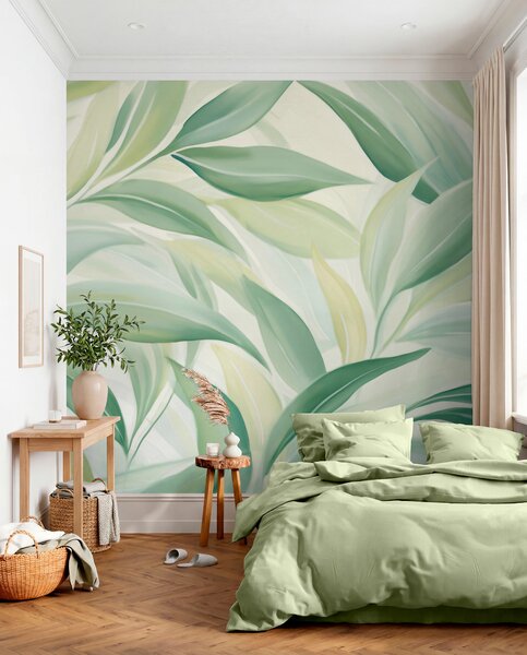 Fototapety Pusť vánek dovnitř, Fototapety s přírodními motivy, Fototapety listy, w05977 : uwalls.cz