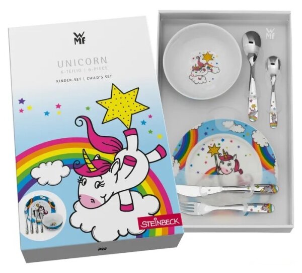 WMF - Sada dětského nádobí UNICORN 6 ks