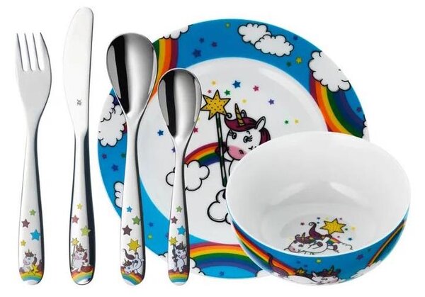 WMF - Sada dětského nádobí UNICORN 6 ks