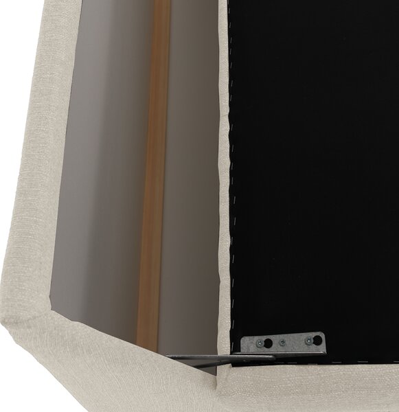 KONDELA Elektrická polohovací postel, boxspring, béžová, 160x200, GERONA NEW