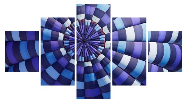Obraz struktury létajícího balónu (125x70 cm)
