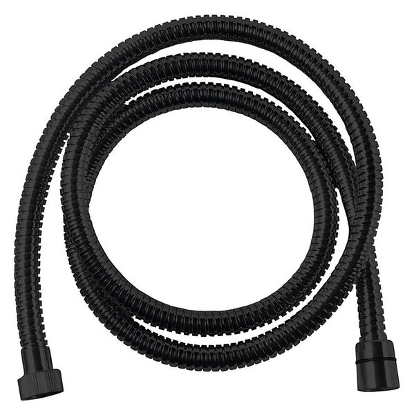 Sapho - Sprchová hadice POWERFLEX 150 cm matná černá