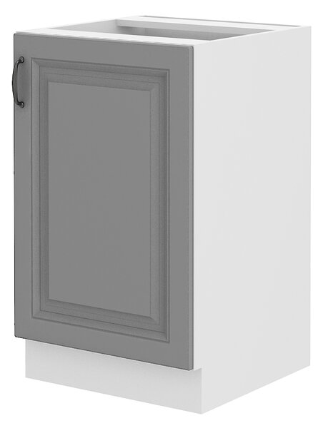 Kuchyňská linka STILO bs | 230 cm | bílá/šedá