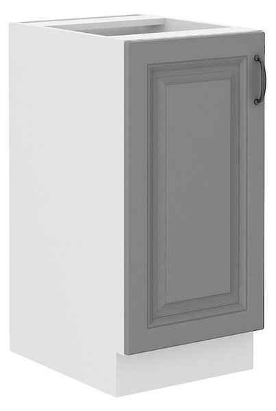 Kuchyňská linka STILO bs | 230 cm | bílá/šedá