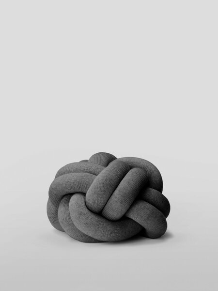 Design House Stockholm Polštář Knot šedý 30x30