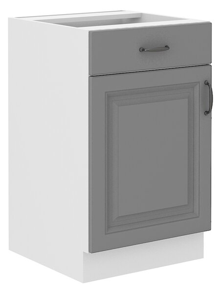 Kuchyňská linka STILO bs | 250 cm | bílá/šedá