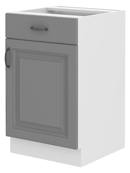 Kuchyňská linka STILO bs | 250 cm | bílá/šedá