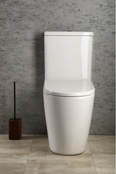 Sapho - WC kombi TURKU spodní/zadní odpad keramika/bílá