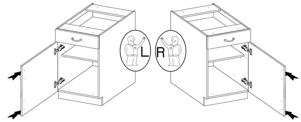 Kuchyňská linka STILO ab | 260 cm | PREMIUM BOX | A verze | artisan/bílá