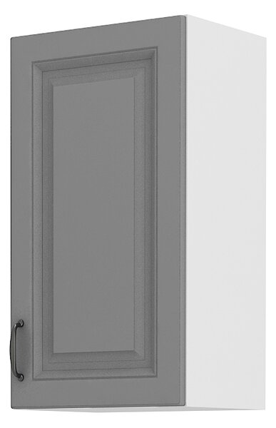 Kuchyňská linka STILO bs | 230 cm | bílá/šedá