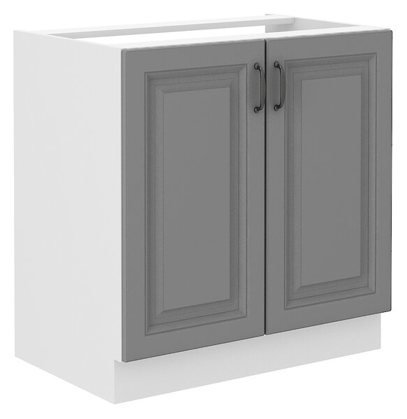 Kuchyňská linka STILO bs | 250 cm | bílá/šedá
