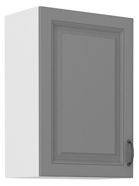 Kuchyňská linka STILO bs | 230 cm | bílá/šedá